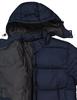 Winter Jacket North Sails Quilted Jacket Men's Stand-up Collar Blue Black
