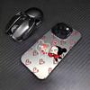 Cartoon P-Pucca G-Garu Cute Phone Case For iPhone17,16,15,14,13,12,11 Plus,Pro Max Colored Silver Plated Inside Cover