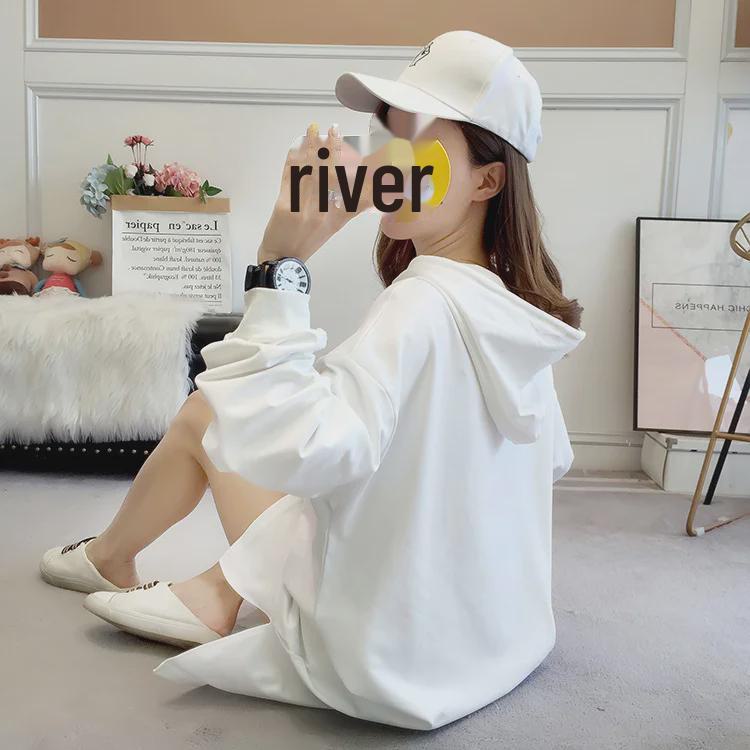 Корейский свободный свитер с длинными рукавами для беременных на весну/осень