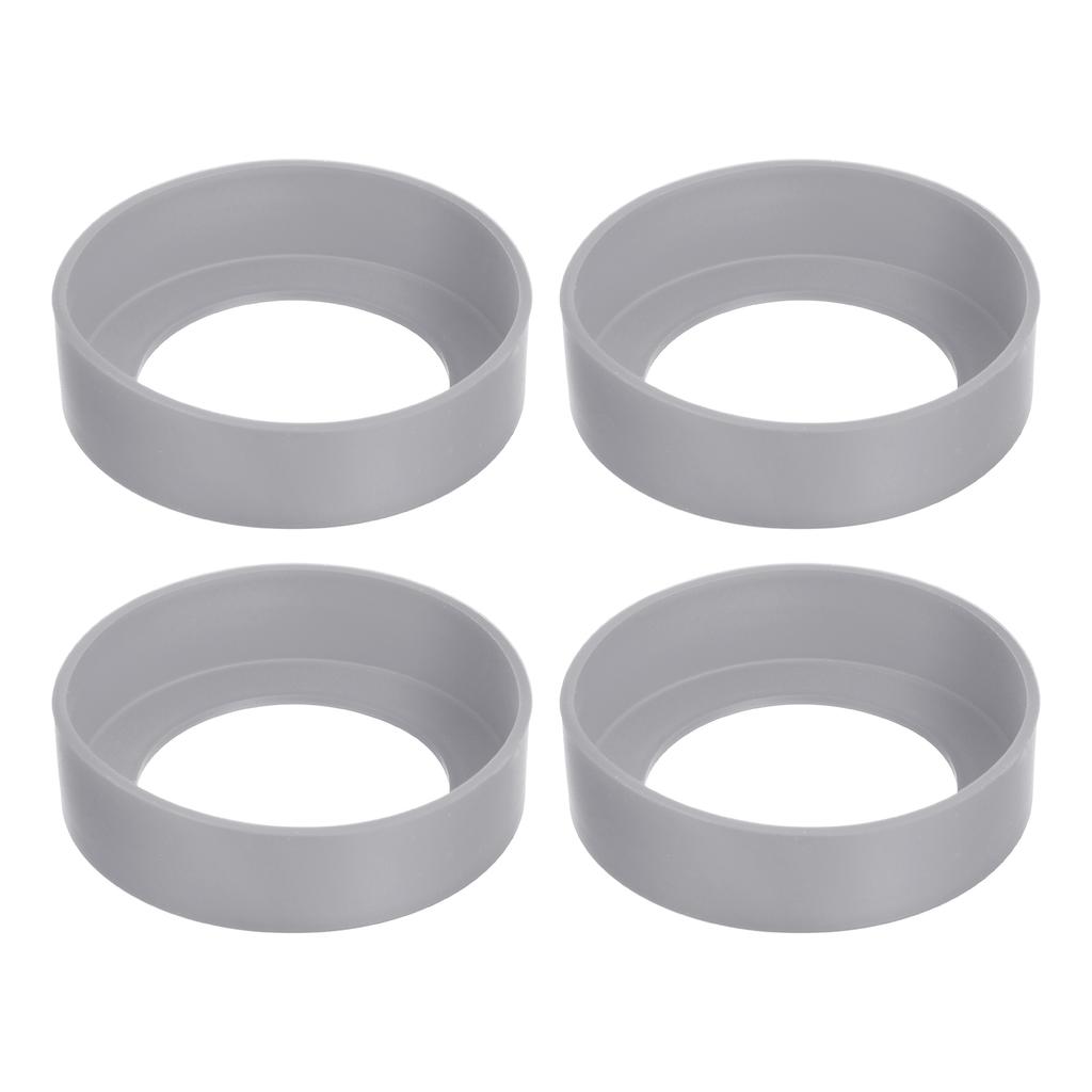 65mm Cup Holder Thermos Cup Base Protective Case Covers Pad Accessories  Silicone Cup Bottom Protective Cover Multicolor 4Pcs