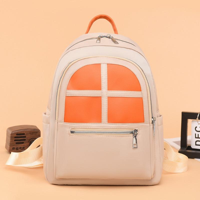 Retro Simple Backpack Women's Summer New Fashion Versatile Lightweight Backpack Large Capacity High Value Backpack