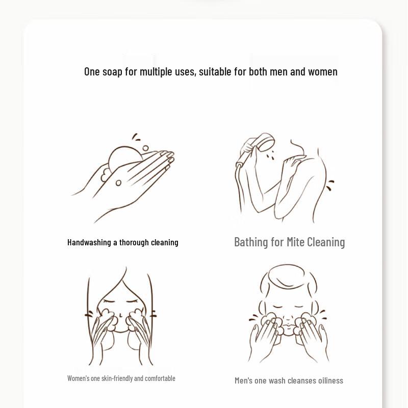 Ban Mu Hua Tian Sophora Flavescens Mite Removal Soap