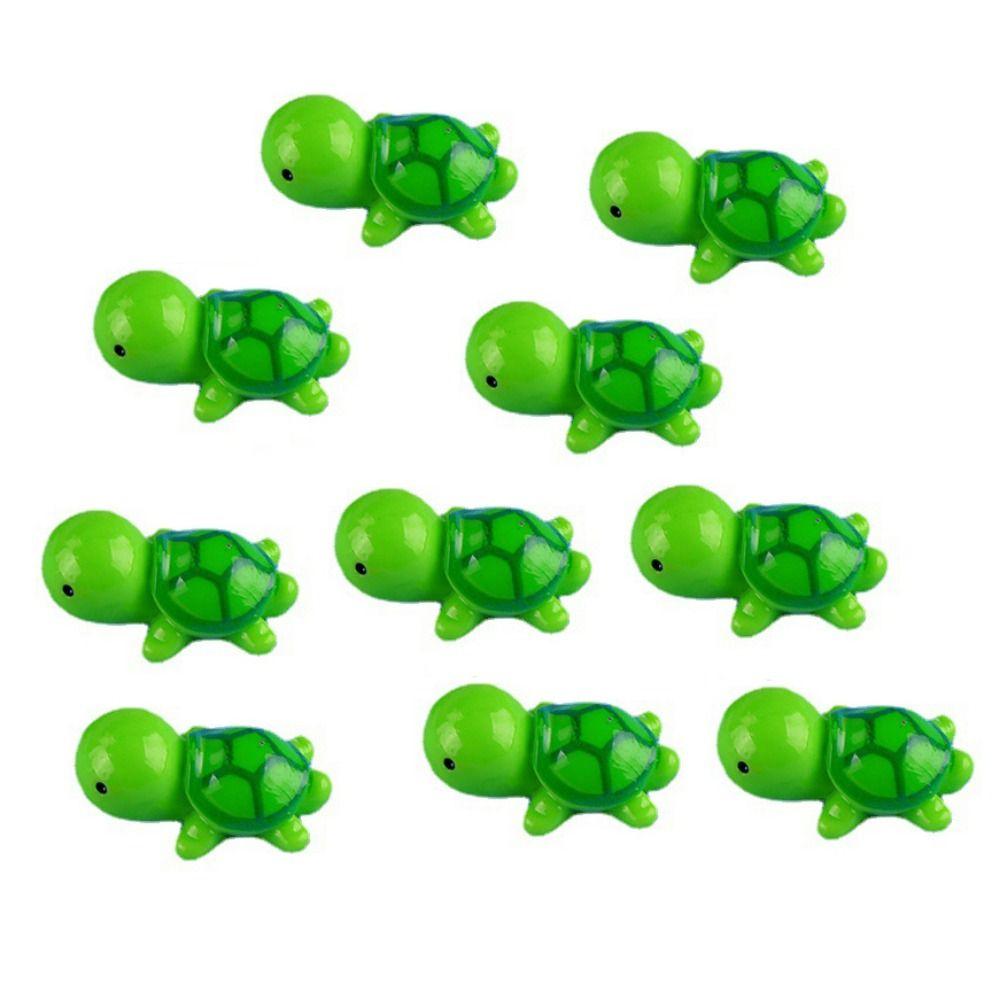 DIY New Landscape Garden Bonsai Miniature 10Pcs Dollhouse Decor Sea Turtle