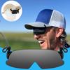 1pc ClipOn Sunglasses Outdoor Polarized Sun glasses Fishing Cycling TravelingFlip Cover UV Protection Clip Cap Sports Glasses