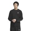 Adidas Wording Pack Long Sleeve Loose Fit Single Black Size XL T-Shirt, Jersey, KWX96, Men's, (JG8587),