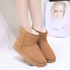 Premium Quality Women's Winter Snow Boots Featuring Plush Thicken Lining And Anti-skid Soles