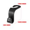 2/4Pcs Car Seat Back Hook Organizer Holder For Volkswagen VW Golf Passat Polo R-line GTI R Magotan Tiguan Storage Hanging Clips zr4