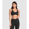 Спортивный бюстгальтер Double Up, черный B8a5v Bb2j