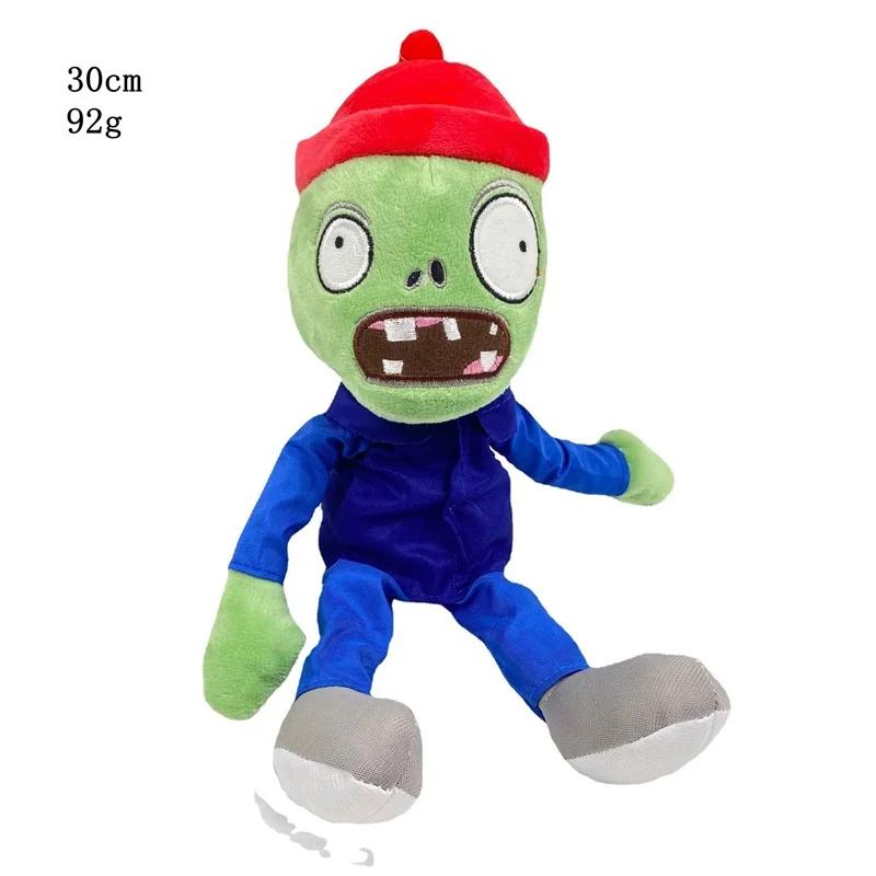 1 шт. 30 см Растения против Зомби Мягкие игрушки PVZ Zombies Gargantuar Hats Пиратские Зомби Мягкие плюшевые игрушки для детей Подарок детям