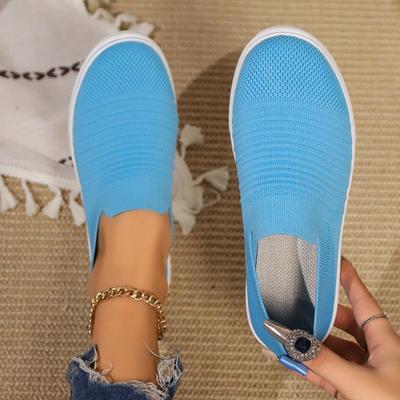 Модная осенняя женская обувь 2024 года, новый стиль, ленивые, на одной ноге, женские туфли для улицы, однотонные, с неглубоким носком, нескользящие, большого размера 36-43