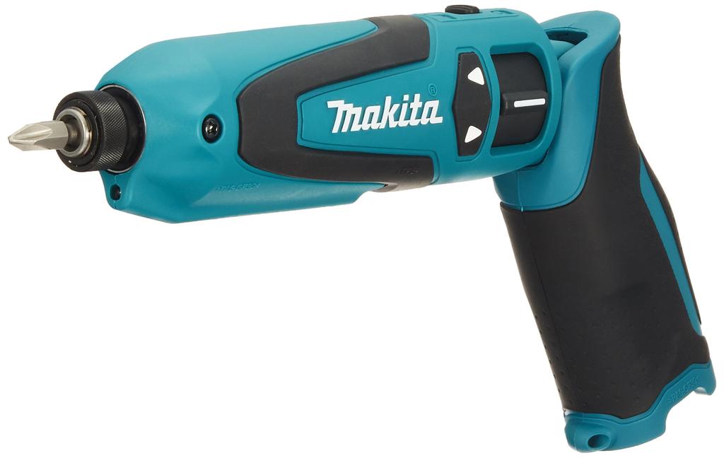 Ударный гайковерт Makita TD021 с крутящим моментом 22 Нм, зарядное устройство для аккумулятора продается отдельно, TD021DZ, ручка-тип (7,2 В)