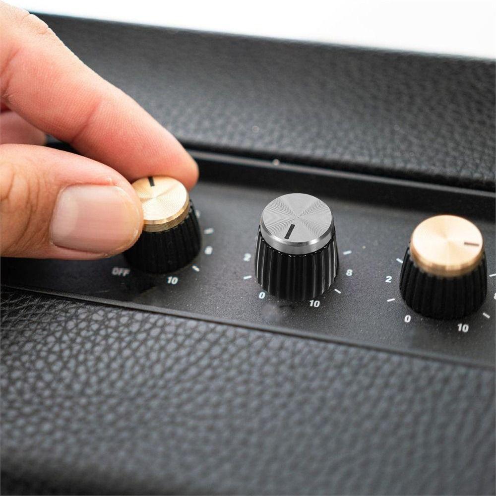 5Pcs Set Screw Fixed Effect Pedal Knob Potentiometer Volume Control Knob Potentiometer Replacement
