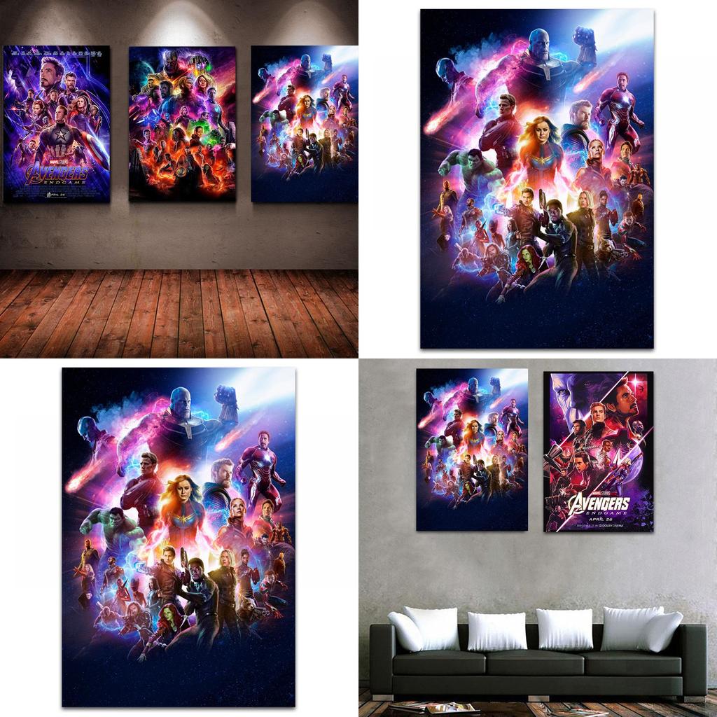Элегантный постер к фильму «Мстители: Финал / Война бесконечности», принт, искусство, 24x36, шелковый настенный декор