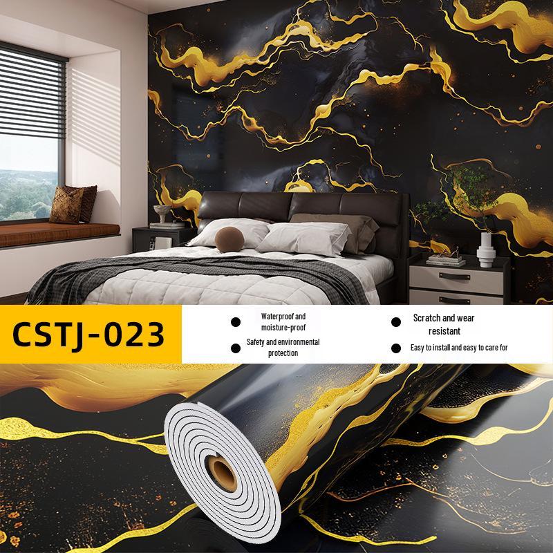 Самоклеящаяся водостойкая мраморная плитка Наклейка на стену для ТВ-фона и декора