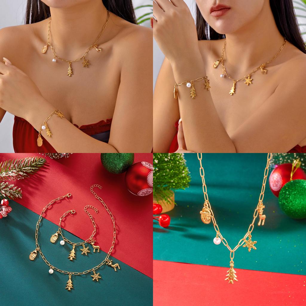 Festive Animal Pendant Jewelry Collection With Alloy And Electroplating For Men And Women