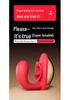 Women's Outdoor Vibrator: G-Spot Toy with Tongue Licking Stimulation for Female Pleasure