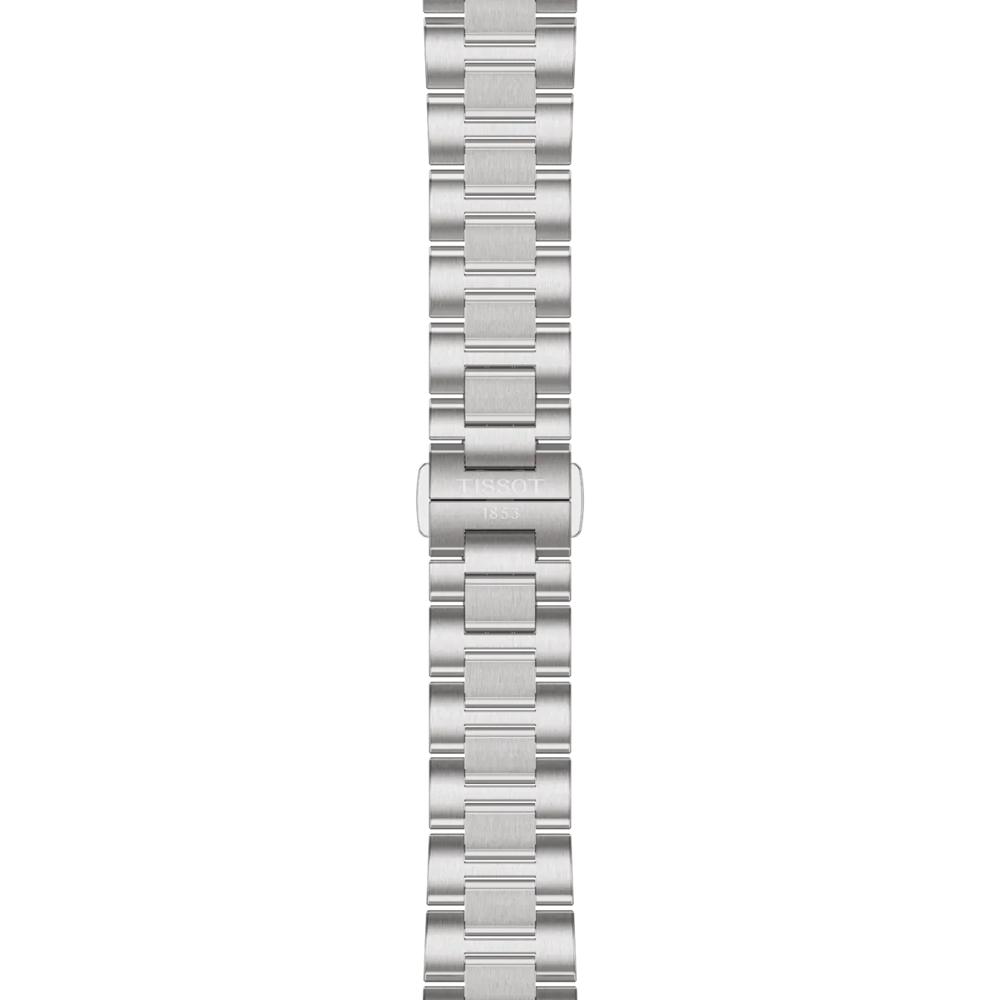 Tissot Мужские модные часы из нержавеющей стали с серебристым циферблатом T151.822.11.031.00