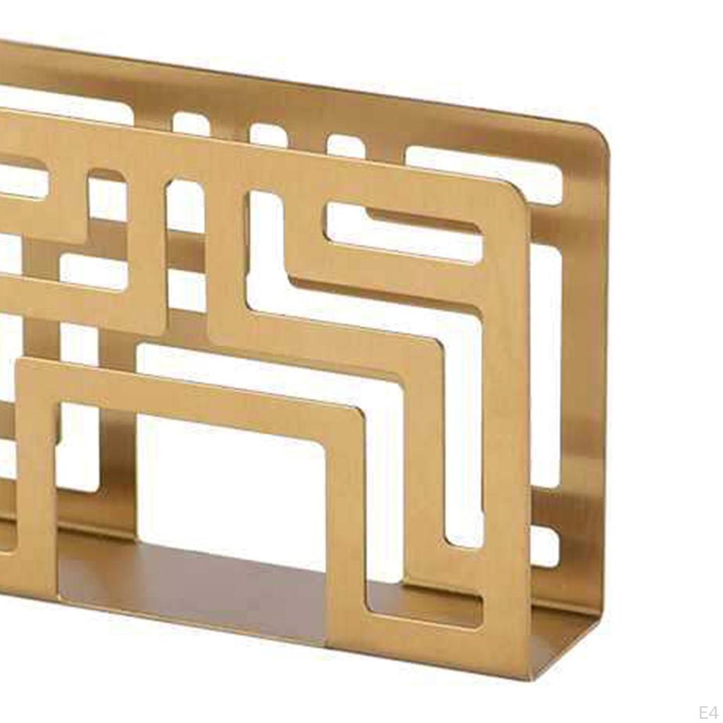 Элегантный держатель для салфеток из нержавеющей стали для декора обеденного стола