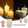 Silicone Human Body Candle Mold Body Art Silicone Mould 3D Female Woman Making Wax Mould Hand Soap 
