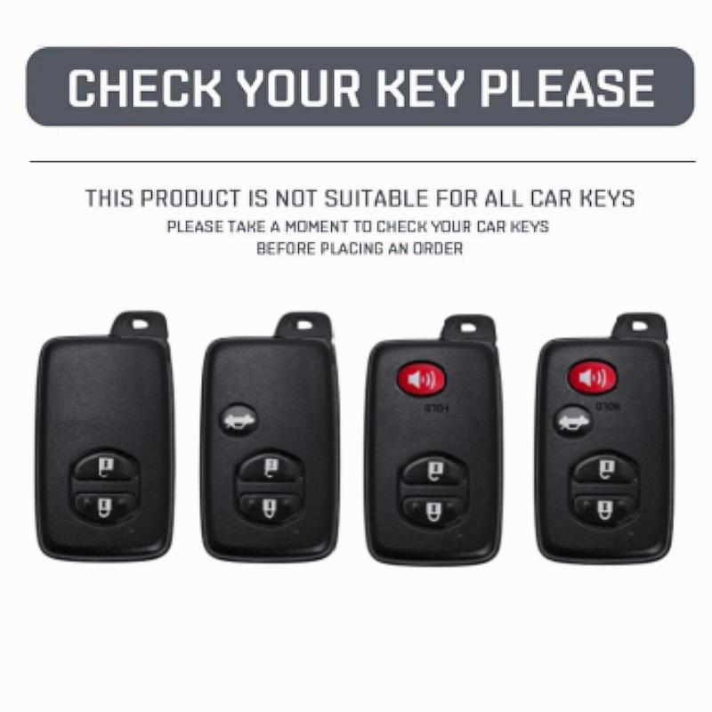 For Toyota Highlander Yaris Land Cruiser Prado Avensis IQ Corolla Prius 2/3/4 Buttons TPU Car Key Case Cover Keyless Fob Holder