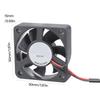 Mini 50mm DC5V Brushless Cooling Fan USB Powered Sleeve Bearing For Electronics