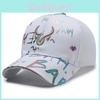 Вышитая Граффити Дышащая Бейсболка Унисекс Летняя Уличная Шляпа Подарок