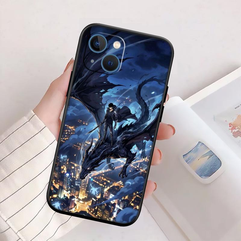 QE3 Anime Sung JinWoo Case for Samsung Galaxy M06 M15 M16 M35 M55 M56 A36 A42 A50 A50S A51 A52 A32 A33 A05 A05S A06 A16 A20