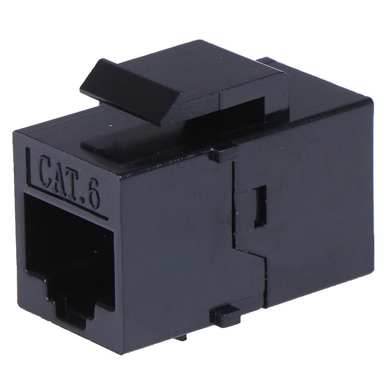 Rj45 Female To UTP Cat5E Cat6 Keystone Jack Inline Соединительный адаптер