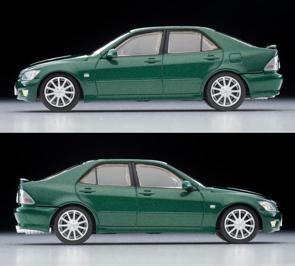 Tomytec Tomica Limited Vintage Neo LV-N227d Toyota Altezza RS200 L Edition (Green, 2002 Model) - Finished Model (Product Number 334576)