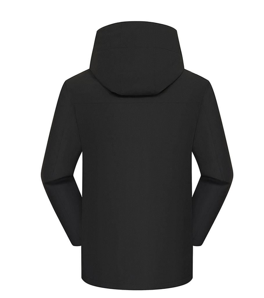 Unisex Windproof & Waterproof Outdoor Sports Jacket with Logo Print