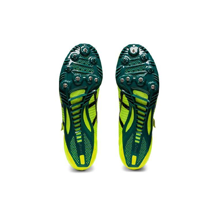 Asics Blade Professional Athletics Кроссовки для бега с низким верхом Унисекс Кроссовки для бега Зеленый Черный 1093A137-750