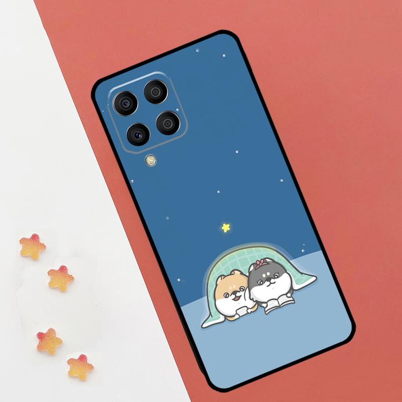 Cute Shiba Inu For Samsung Galaxy M13 M33 M12 M32 M52 M11 M21 M31 M35 M53 M55 M15 M14 M34 M54 M06 M16 Case