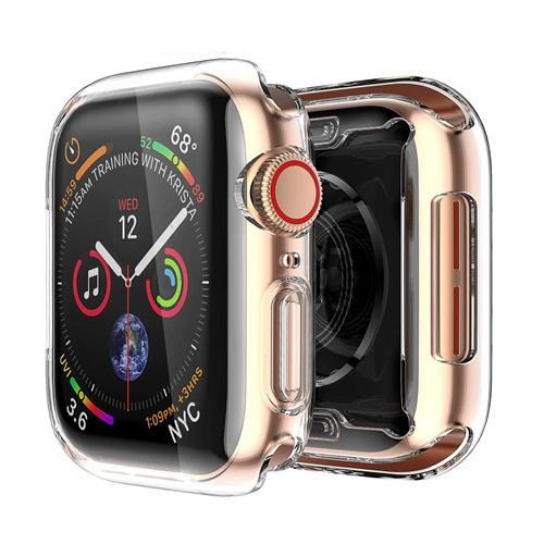 Чехол для Apple Watch 44 мм 40 мм 45 мм 41 мм 42 мм 38 мм защитное стекло iwatch силиконовый бампер apple watch series 3 6 se 7 8 9