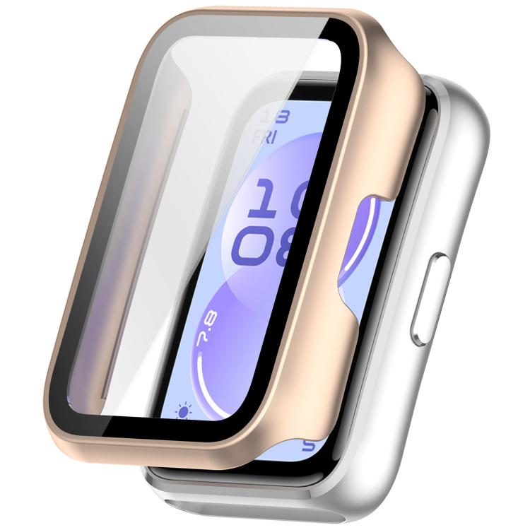 Tempered‑Film Integrated PC Anti‑Scratch Full Protective Watch Case Cover For Huawei Band 11 Pro / 11 Pro NFC
