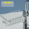 Multifunctional Stainless Steel Faucet Rack for Kitchen & Bathroom