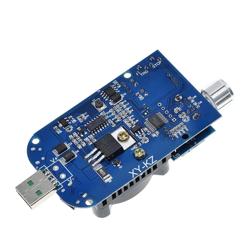 1 шт. KZ35 Электронная нагрузка постоянного тока USB Type C QC2.0/3.0 AFC FCP триггеры Тестер аккумулятора Измеритель емкости разряда