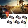 Bicycle Taillight for Seatpost USB Rechargeable Safety Alert LED Rear Lamp with Multiple Lighting Modes Waterproof Turn Signal Warning Light