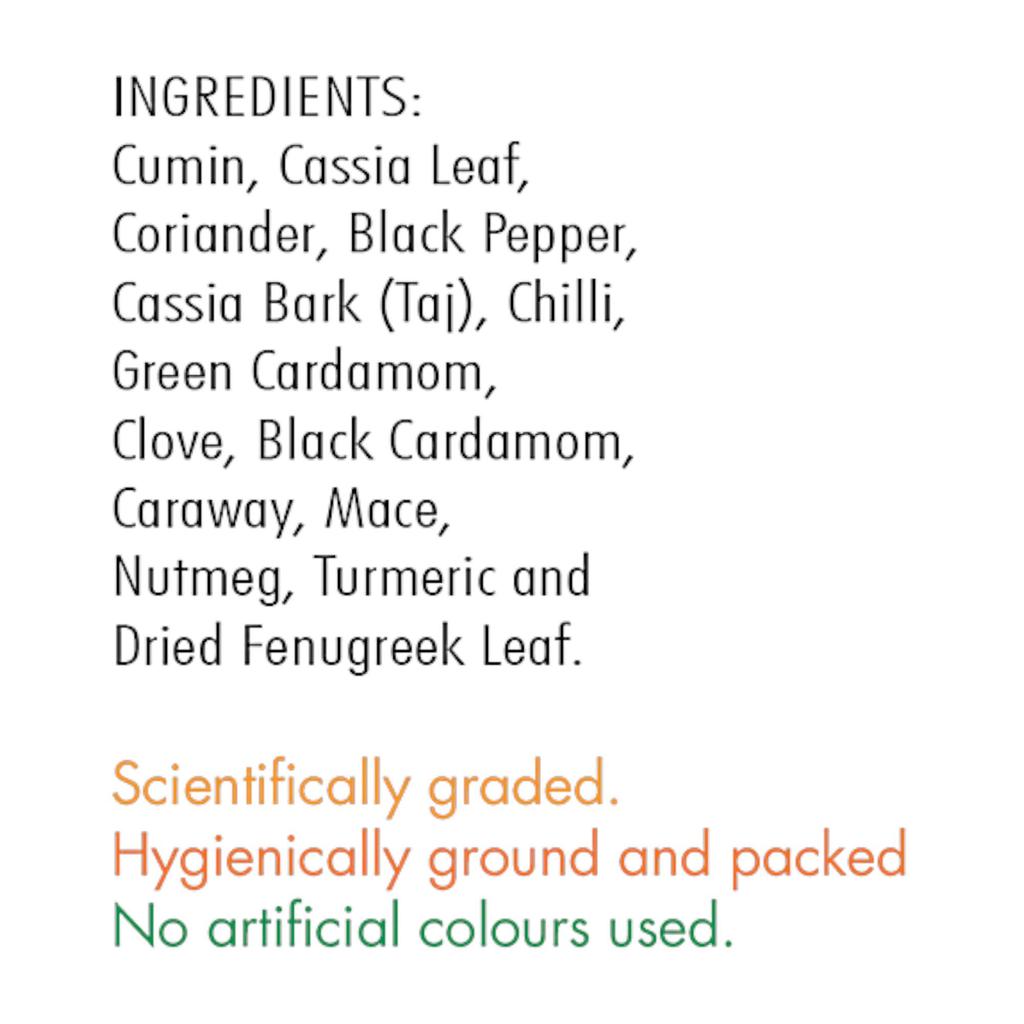 EVEREST Shahi Biryani Masala 50g Carton Fragrant Spice Mix for Authentic Flavourful Rice Dishes Pack of 2