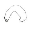 TMT Necklace (Eagle Hook Chain L) [TACF22SP13  EAGLEHOOK] Brass SILVERSilver FR