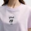 New FILA HERITAGE T Shirt Women's Frost Purple F11W538113FVT