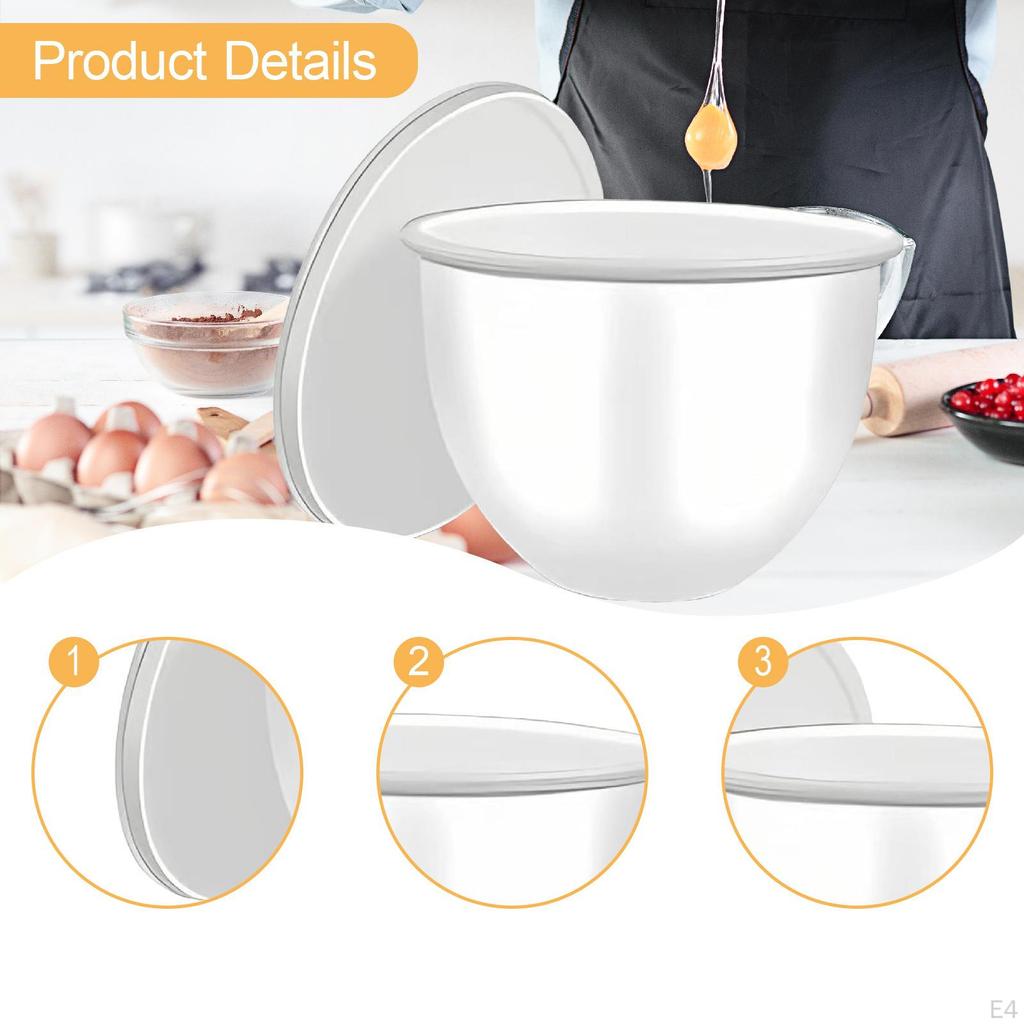 Silicone Liner for Mixer Attachments Accessories Easy Clean Non Sticks Mixing Bowl