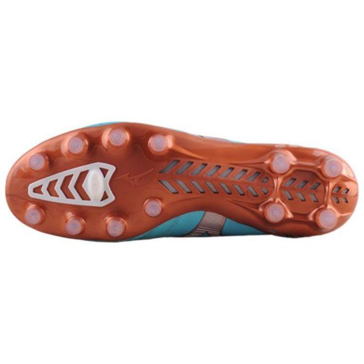 Mizuno Morelia Neo Круглый носок Шнуровка FG (Резиновые длинные шипы) Натуральная трава Кожа кенгуру Нескользящие Износостойкие Легкие Футбольные бутсы P1GA238025