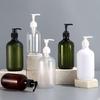 500 мл матовый ПЭТ круглый плечевой гель для душа/шампунь пресс-флакон для косметической упаковки