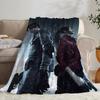 Game Resident Evil Throw Flannel Throw Blanket: Soft Kid-Friendly Warm Anti-Static All Season Washable Couch Bed Home