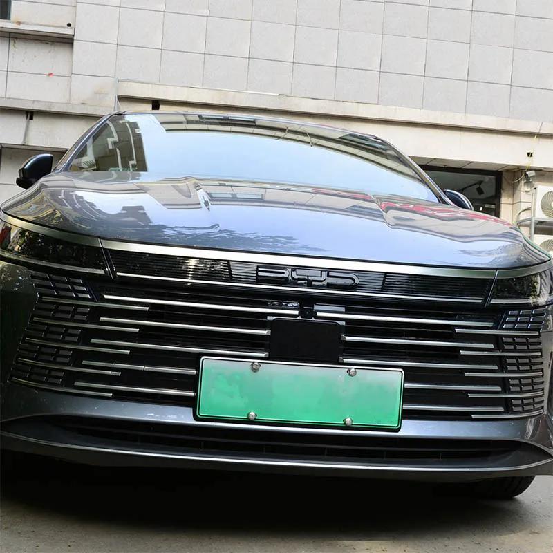 VRI5 Для BYD Chazor seal 5 DM-i BYD King 2024 2025 Автомобиль Передний значок Чернение Значок Наклейка Черная Модификация Стикер
