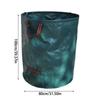 500 л Мешки для садового мусора Сверхпрочные с ручками Садовые мешки для мусора Многоразовые мешки для мусора для растительных отходов Трава Листья