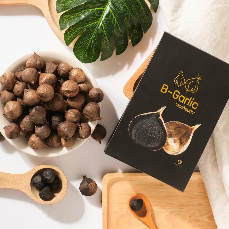 Ферментированный черный чеснок B-Garlic из Таиланда, 100 г — без чесночного вкуса — борется с аллергией и укрепляет иммунную систему