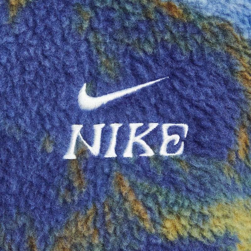 Nike Клубный флис+ Год Лошади Ограниченная серия Коллекция к Китайскому Новому году Куртка-толстовка на молнии с воротником-стойкой Свободная Мягкая флисовая куртка Мужские куртки IQ6117-126