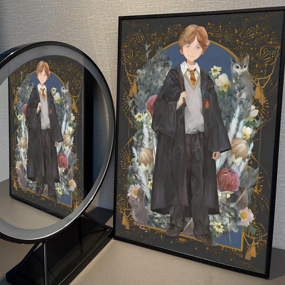 Волшебный мир Yume Fantasy Anime Whitepaper Poster HD Quality Poster Wall Art Painting Wall Decor в кабинете