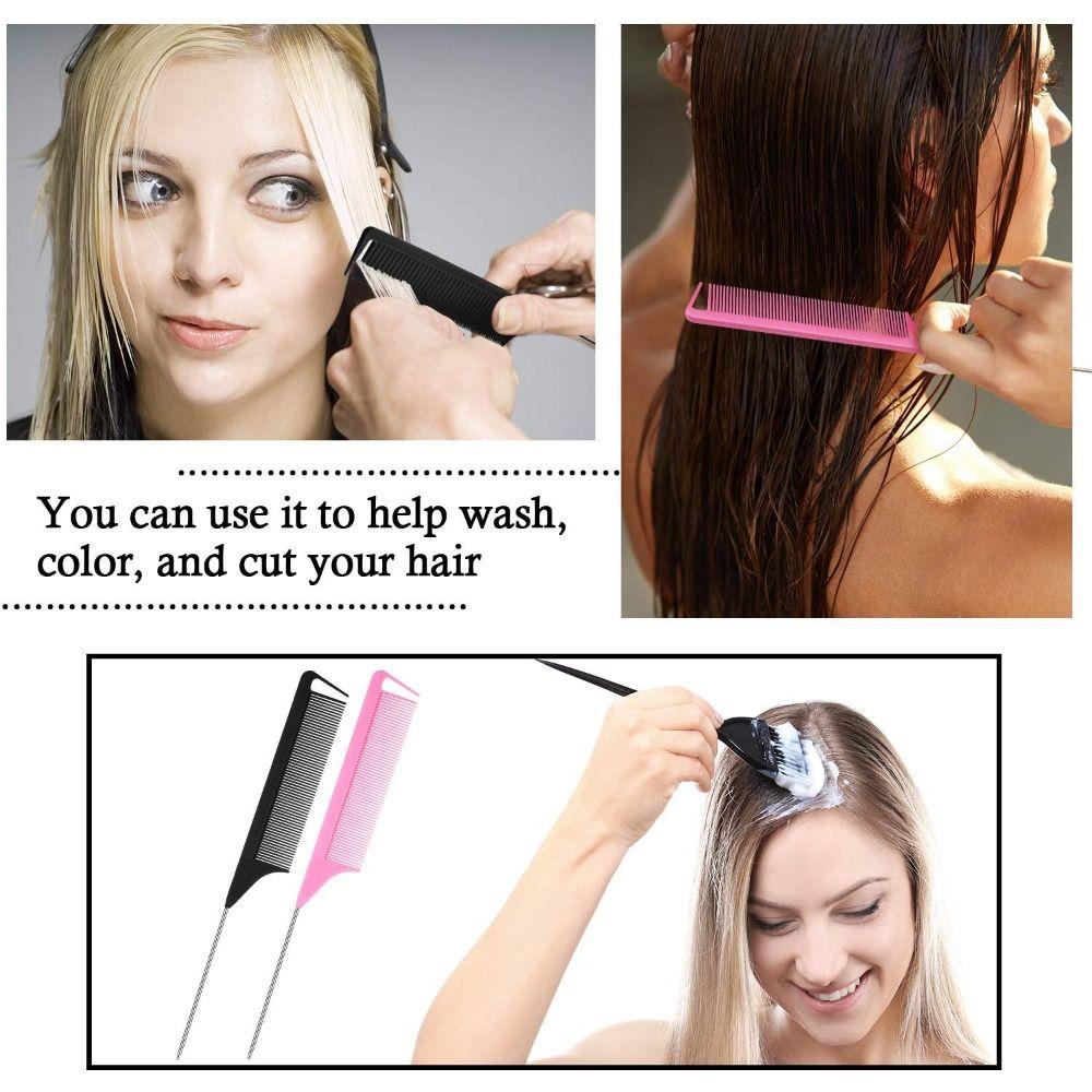 Инструменты Расческа для крысиного хвоста Расчесывание Расчесывание Уход за шерстью Щетка для начеса Набор гладких щеток